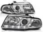 Preview: LED Tagfahrlicht Design Scheinwerfer für Audi A4 B5 94-98 chrom